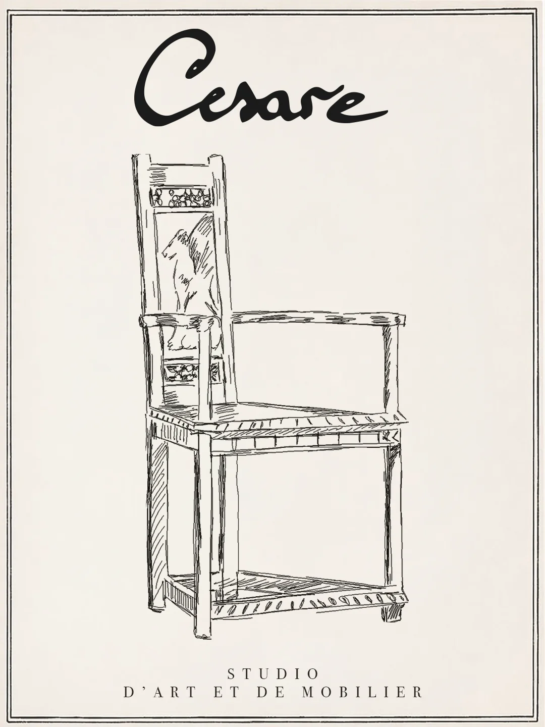 Cesare studio - Visual identity, image 4