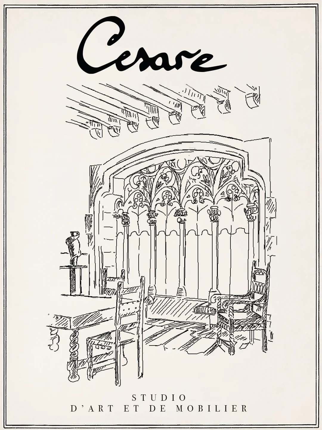 Cesare studio - Visual identity, image 9