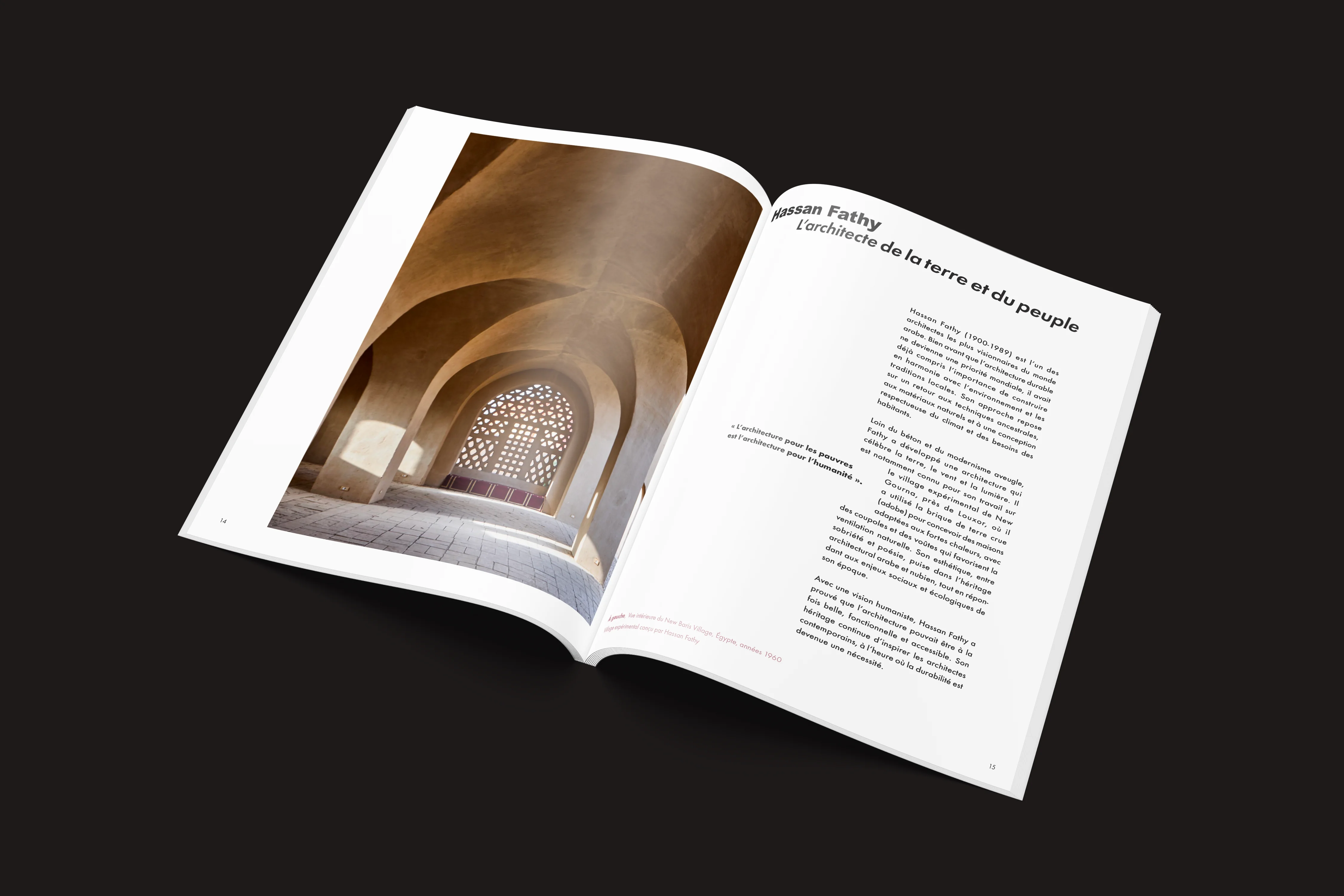 Nomade magazine - Editorial design, image 2