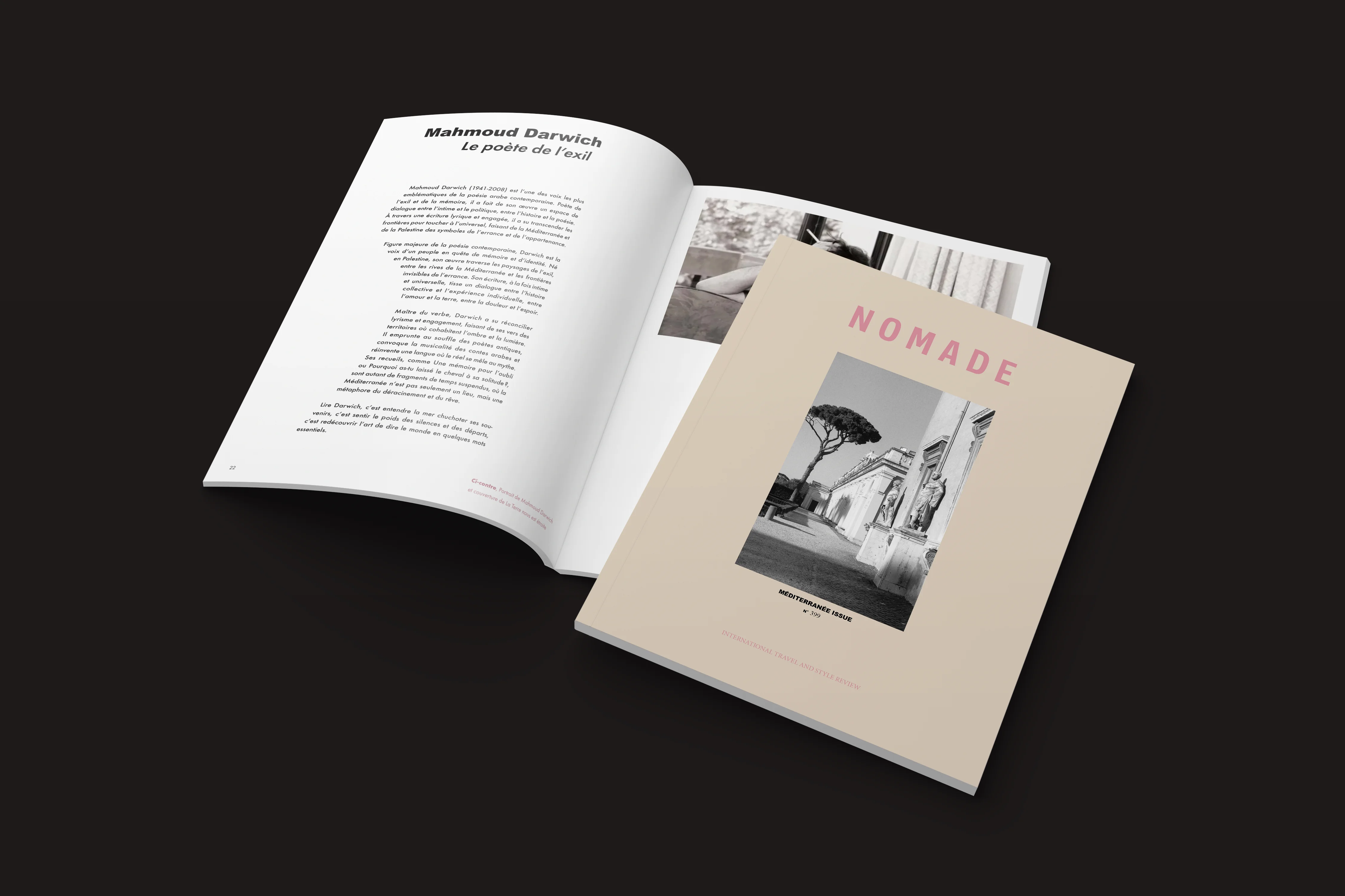 Nomade magazine - Editorial design, image 3