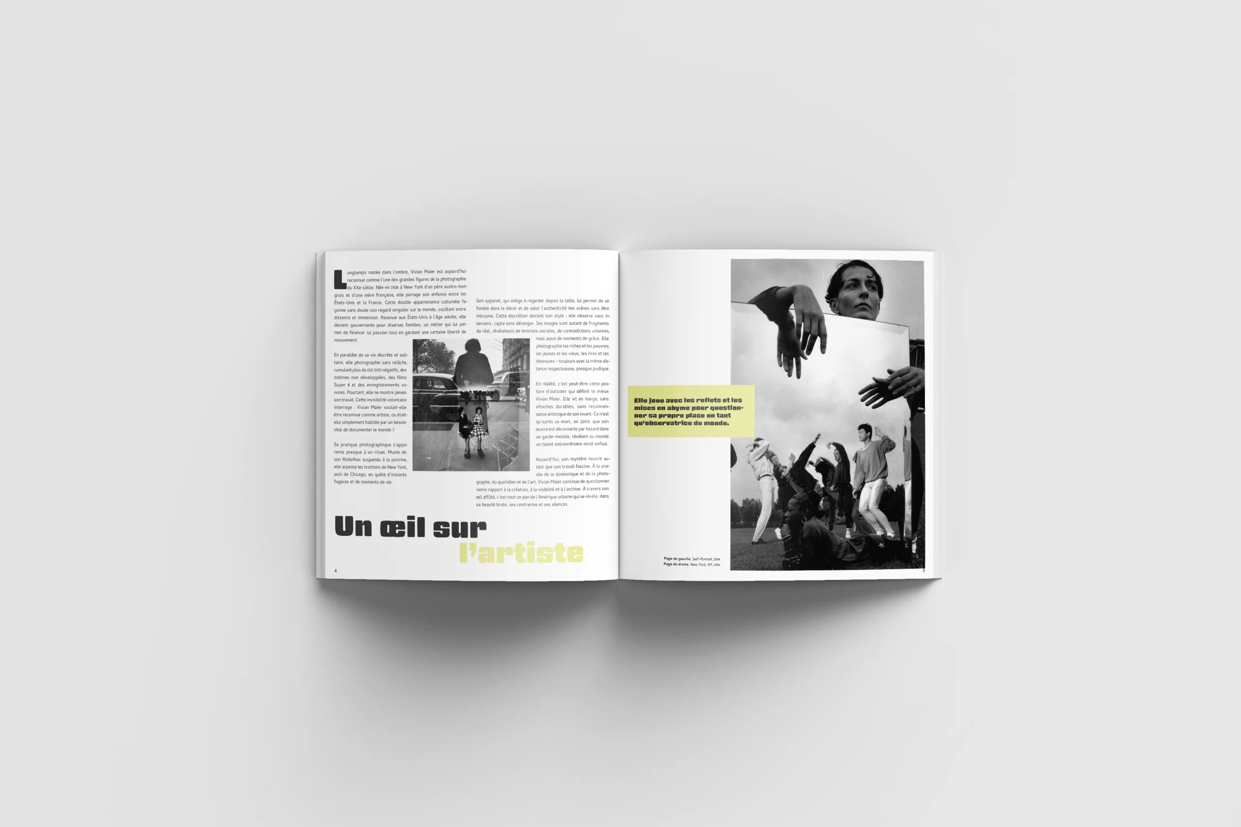 Vivian maier exhibition - Editorial & poster design, image 2