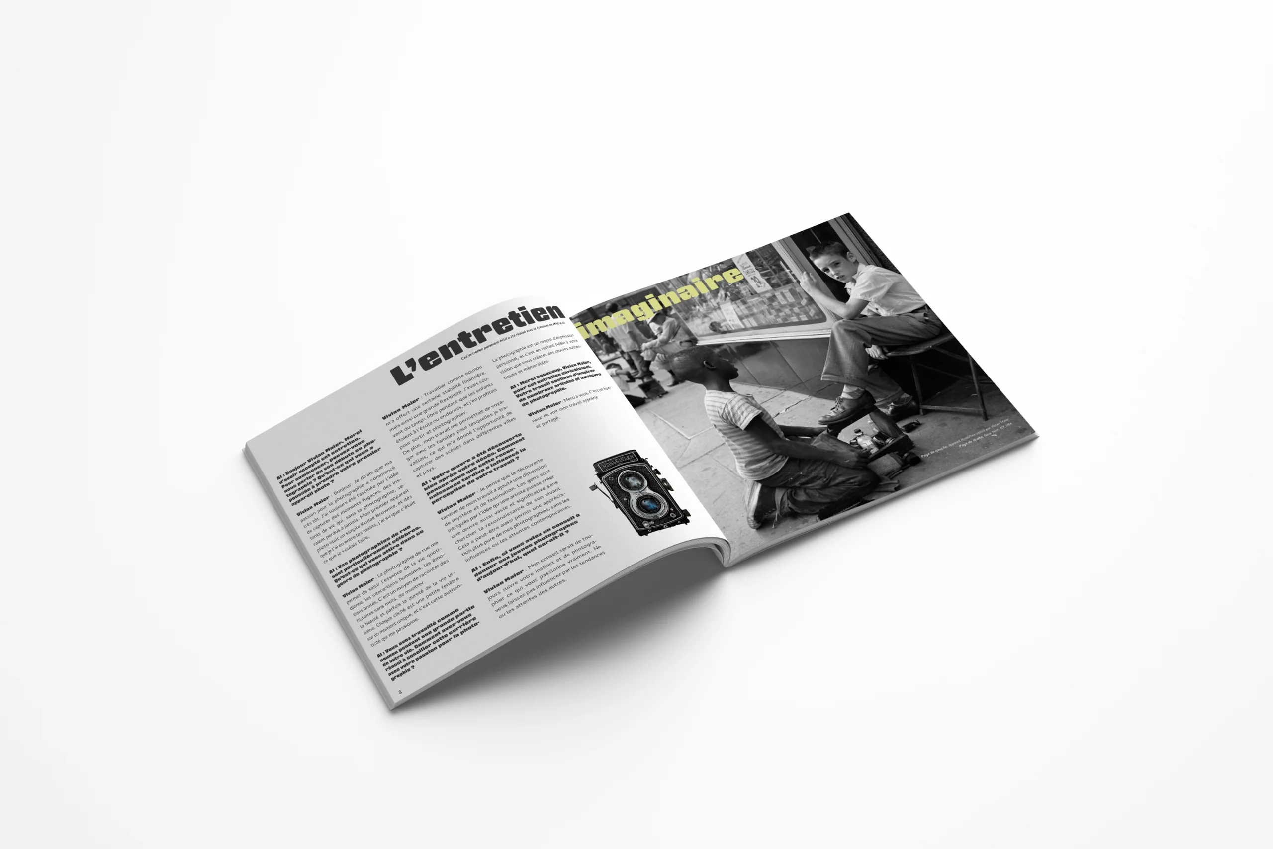Vivian maier exhibition - Editorial & poster design, image 5
