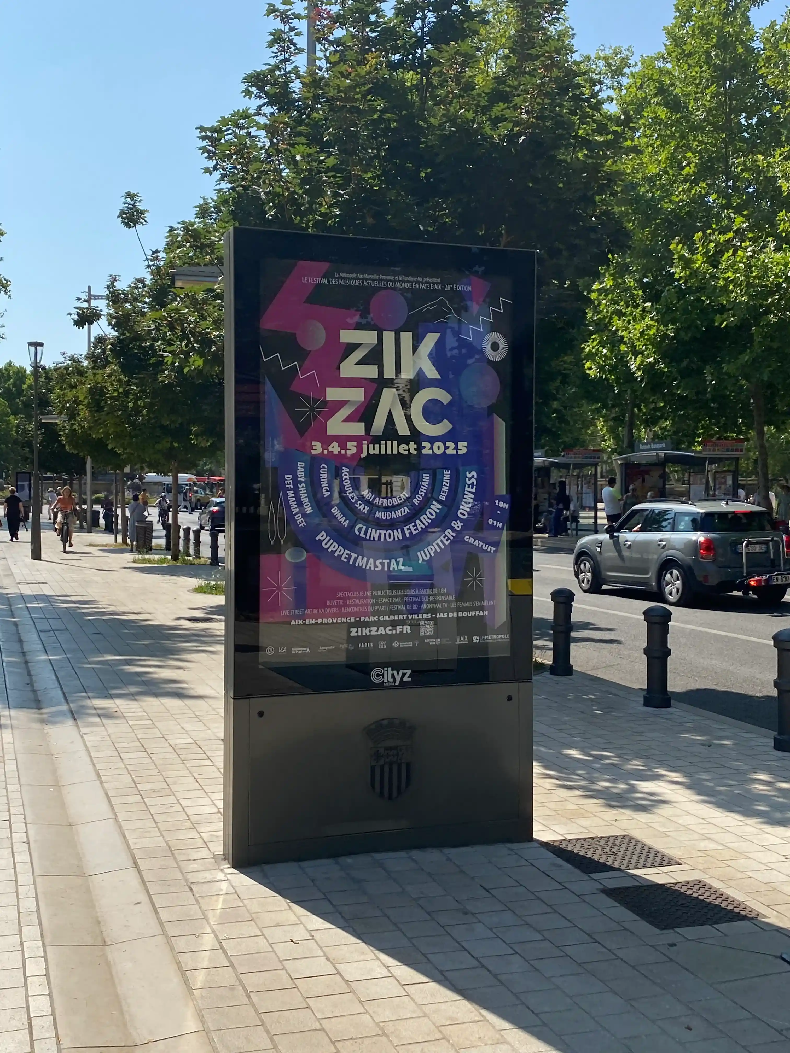 Zik Zac Festival 2025 - Poster design, image 2